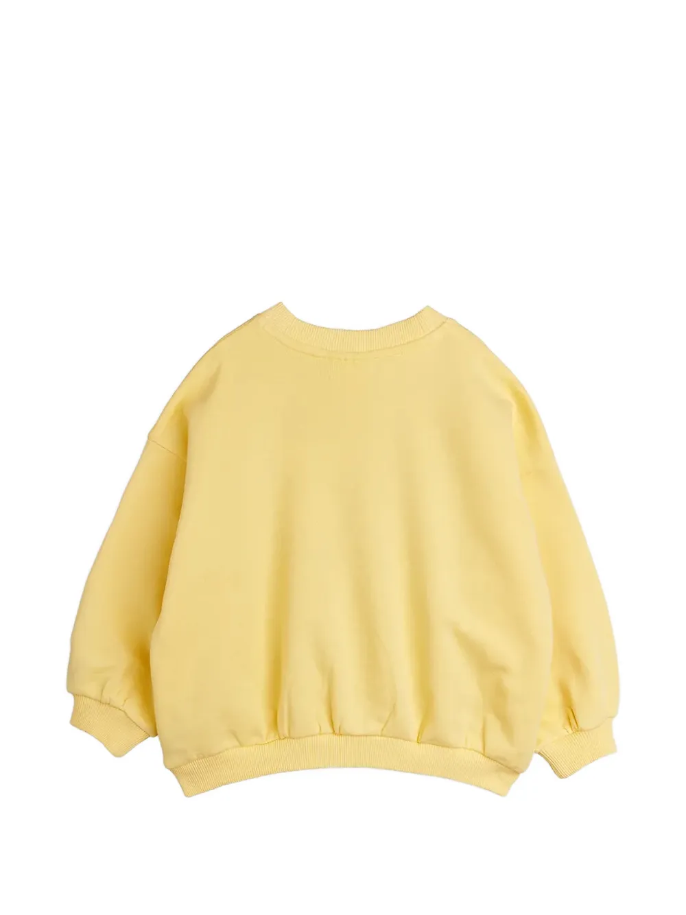 Mini Rodini patch-detail sweatshirt Geel