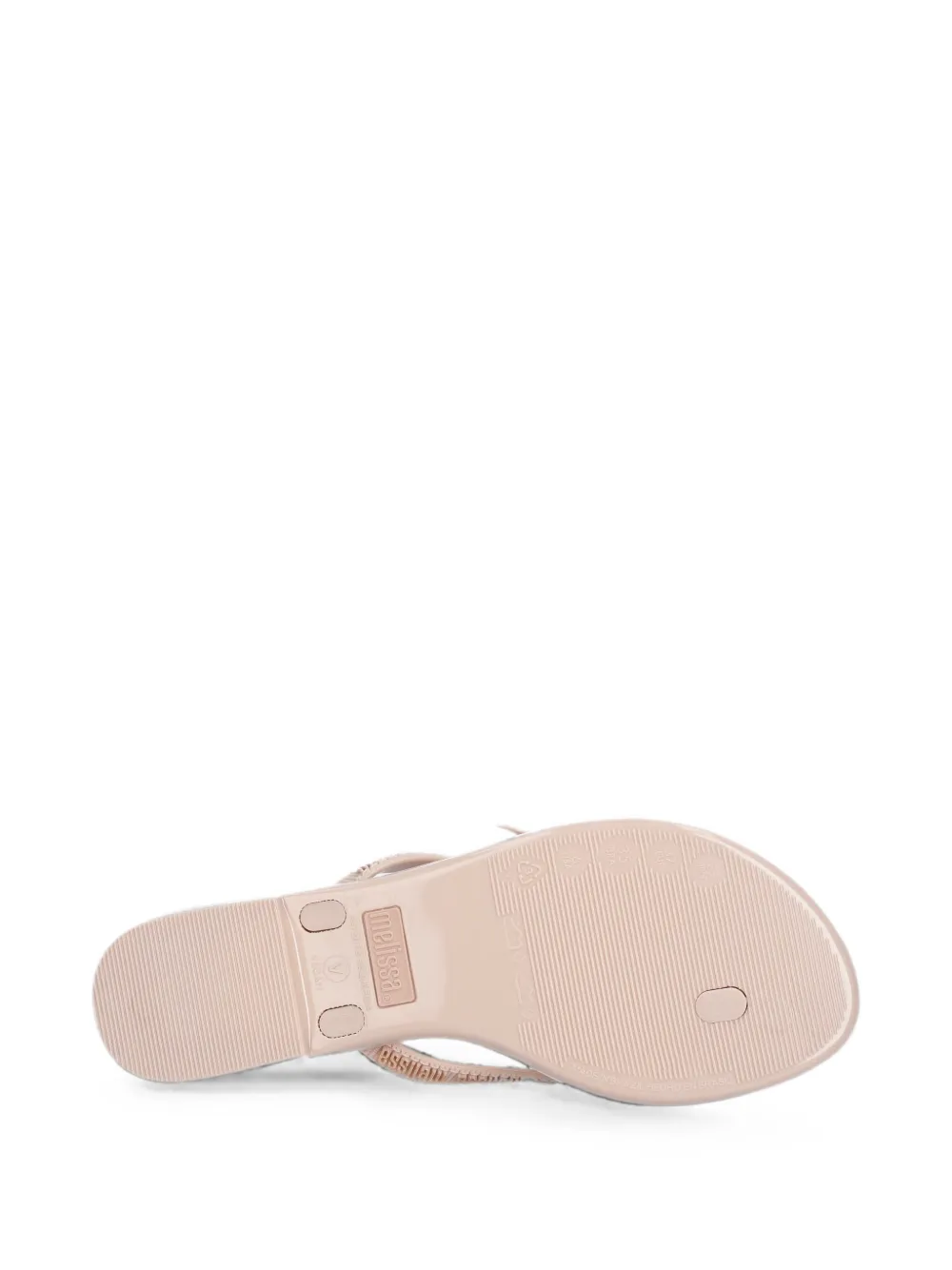 Melissa Harmonic M teenslippers met strikdetail Roze