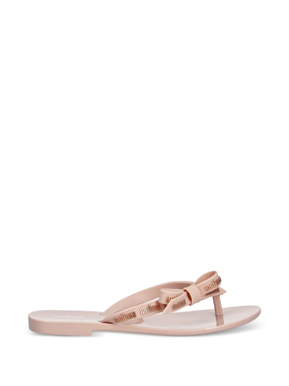 Melissa Harmonic M bow-detail flip-flops - Rosa