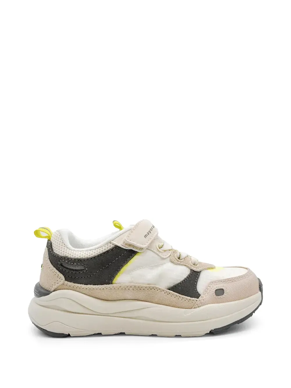 Mayoral touch-strap panelled sneakers - Toni neutri