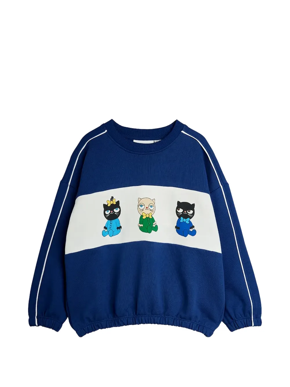 Mini Rodini graphic-print sweatshirt - Blau