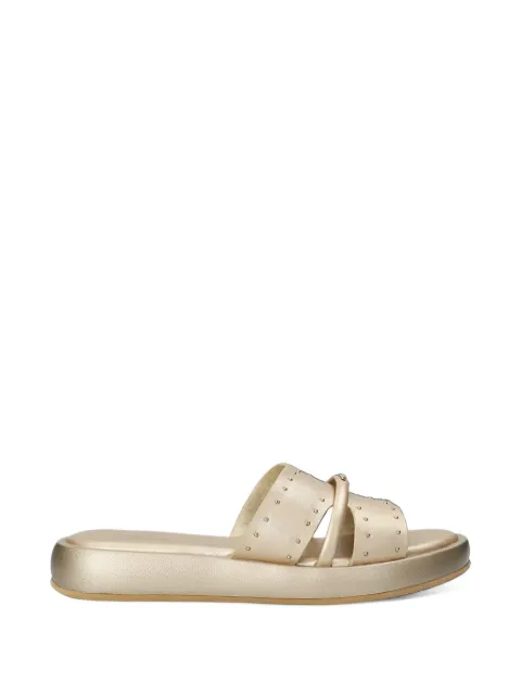 MEXX Lotus II Pacha stud-embellished slides