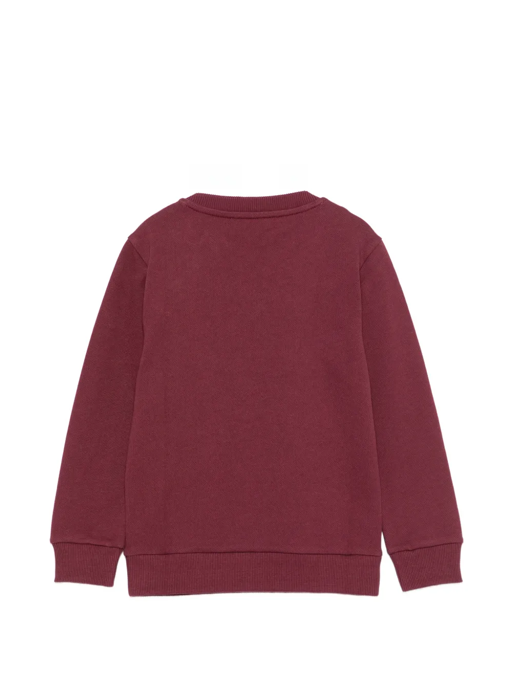 Balmain Kids Sweater verfraaid met knopen en geborduurd logo Rood