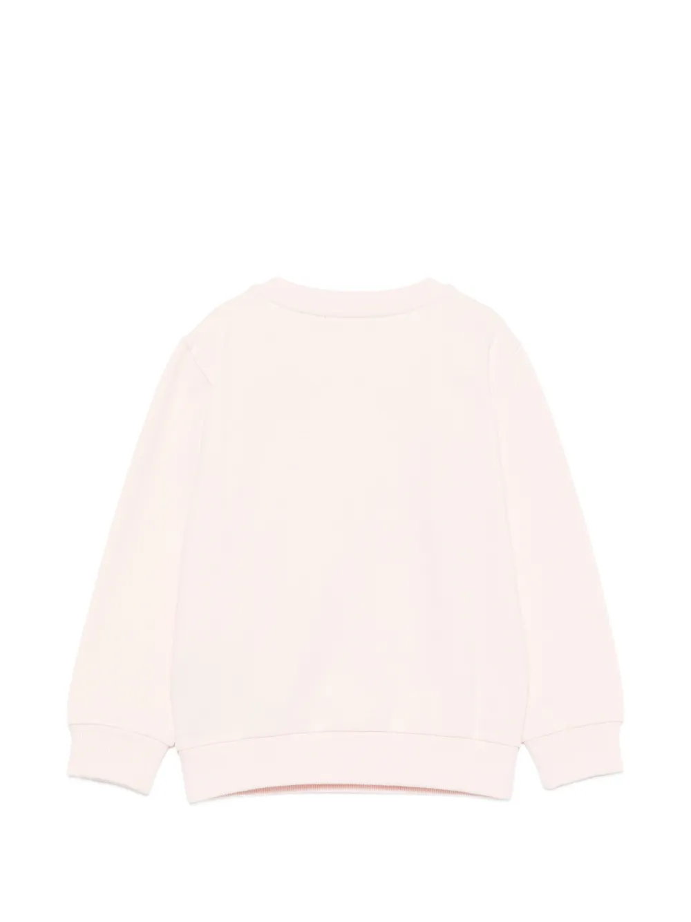 Balmain Kids Sweater verfraaid met knopen en geborduurd logo Roze