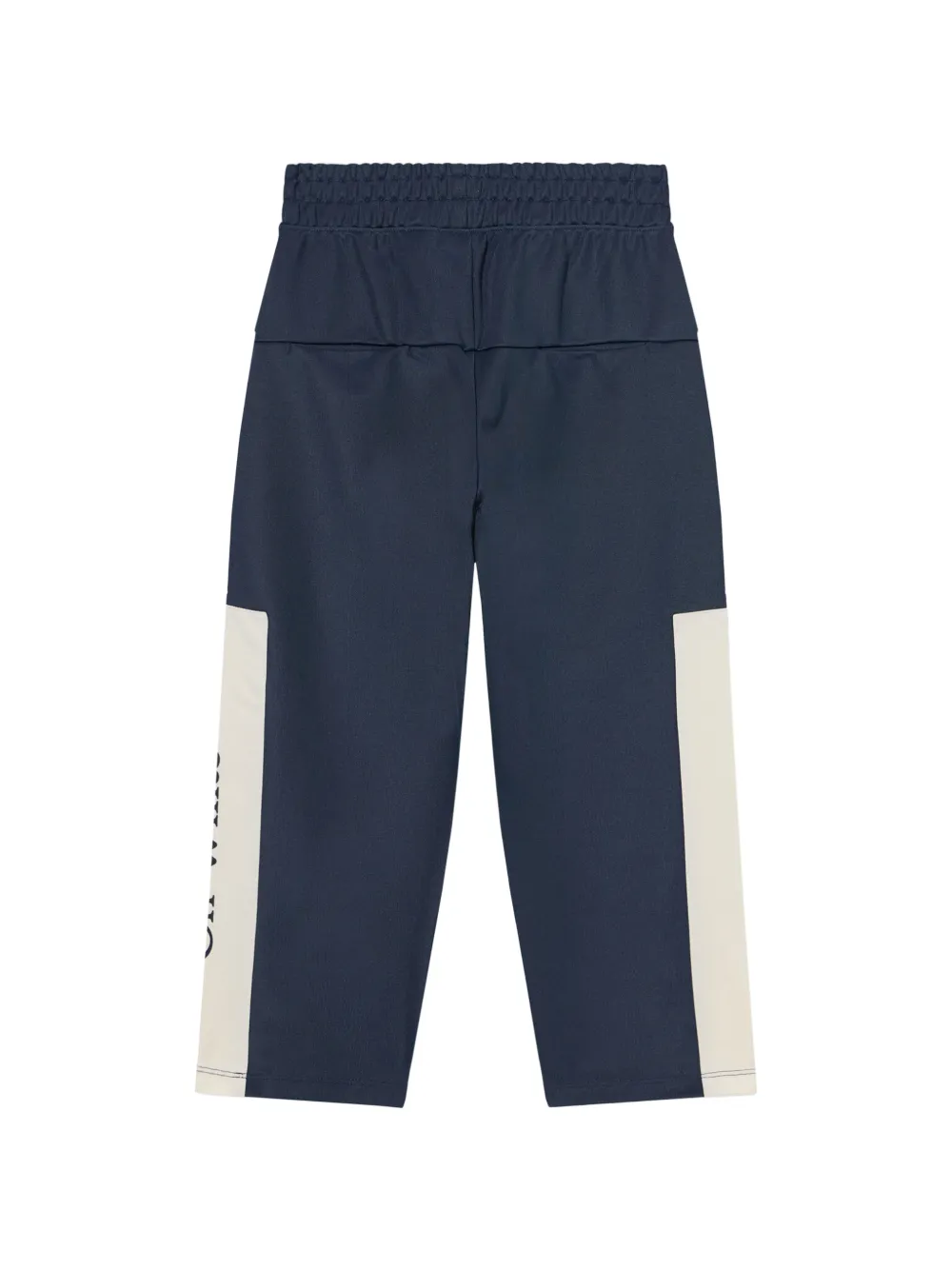 Off-White Kids Arrow side-stripe track pants Blauw