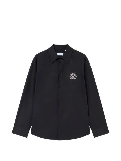 Off-White Off Line Half Arrow poplin overshirt