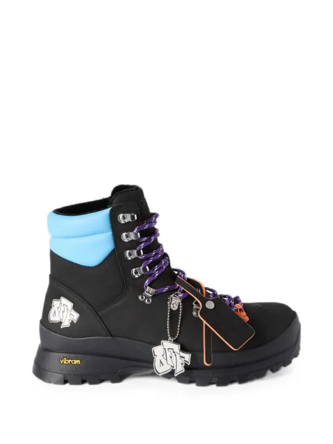 Off-White chaussures de randonnée à patch logo et empiècements