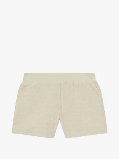 Off-White shorts con logo en jacquard