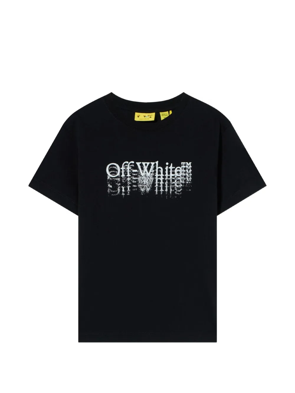 Off-White Kids Big Bookish Stamp T-shirt - Nero