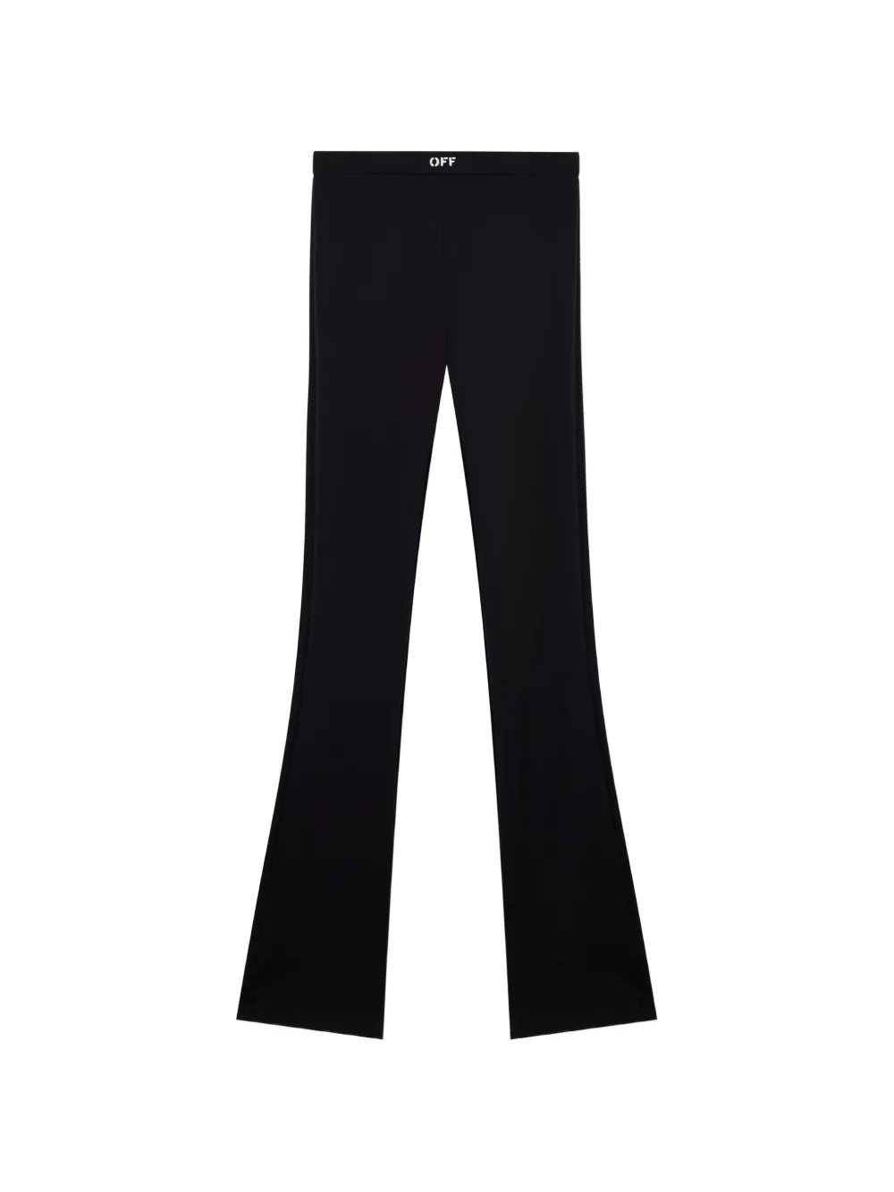 Off-White Off Stamp split-leg leggings - Nero