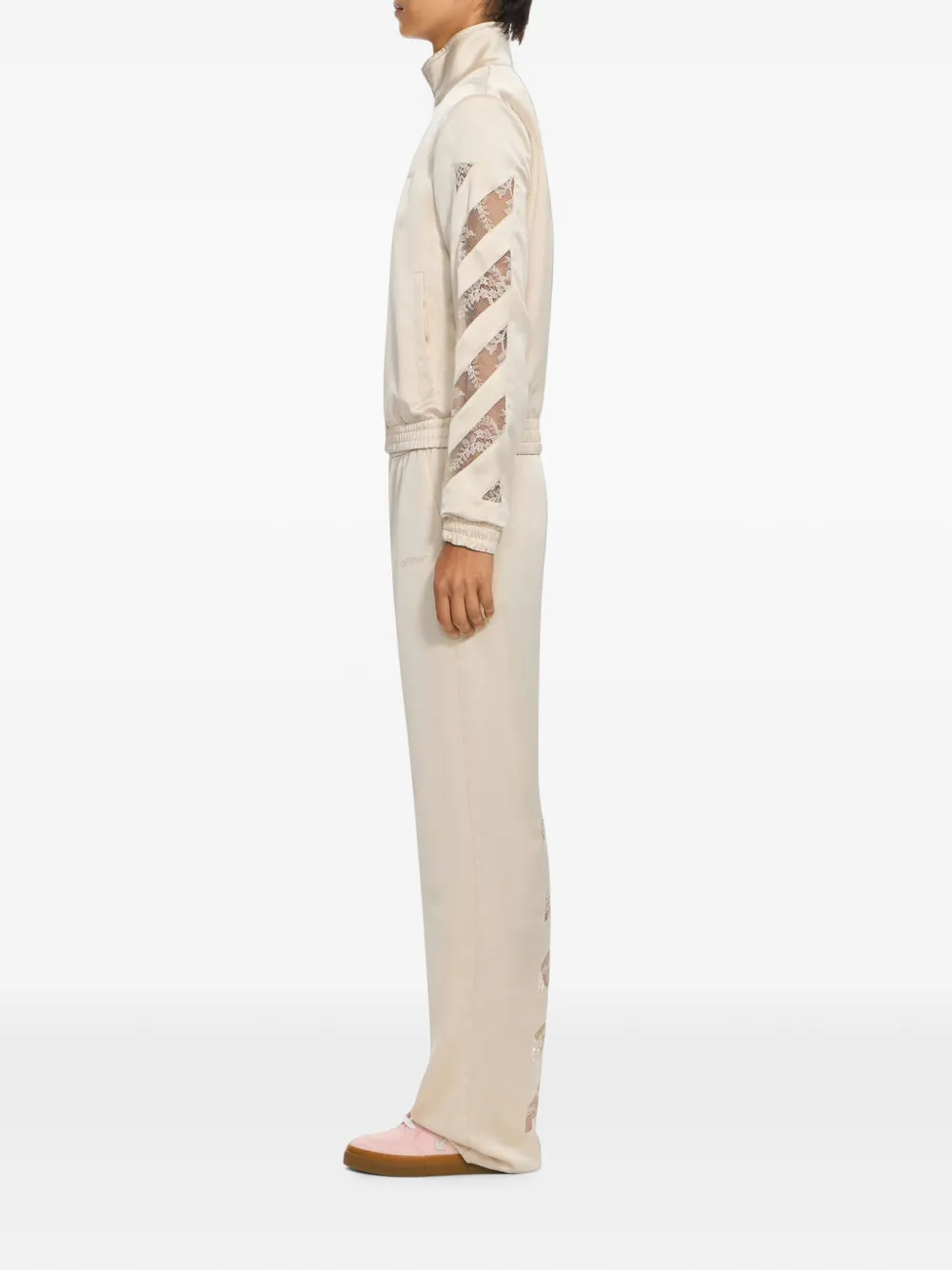 Off-White Straight broek Beige
