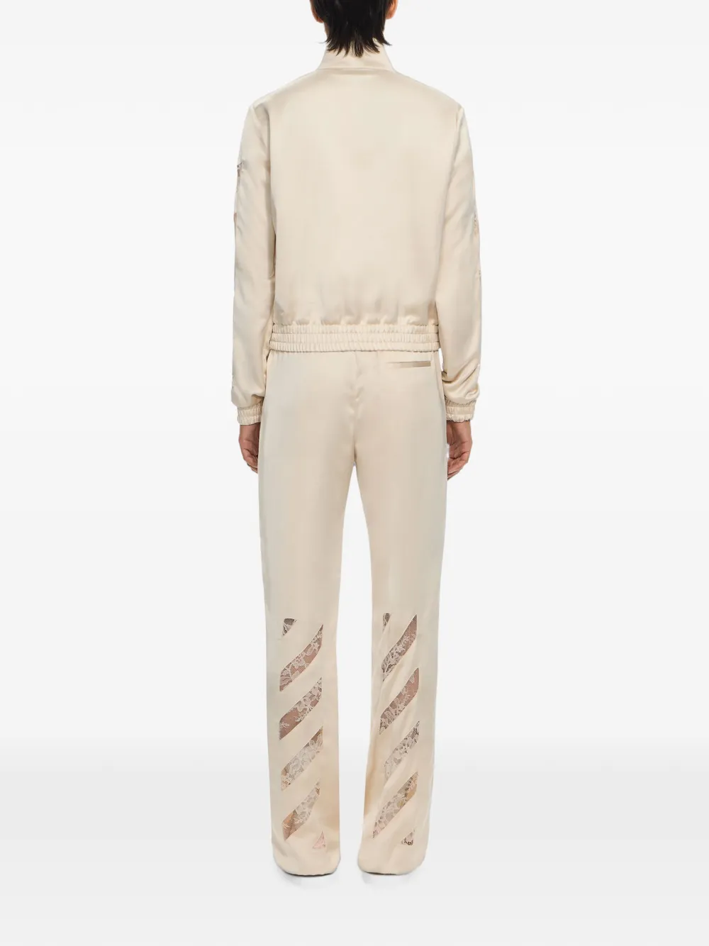 Off-White Straight broek Beige