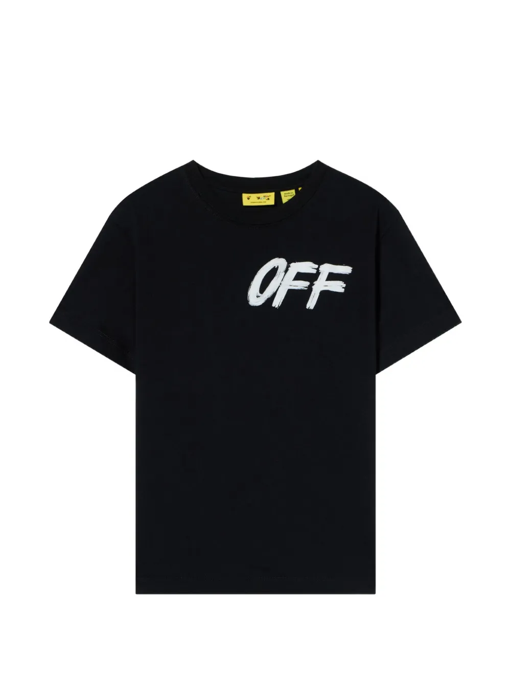Off-White Kids Shared Logo cotton T-shirt - Nero