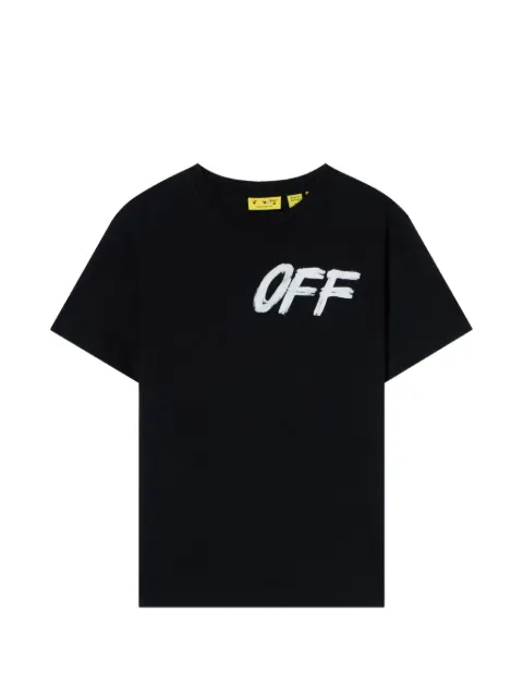 Off-White Kids Shared Logo cotton T-shirt