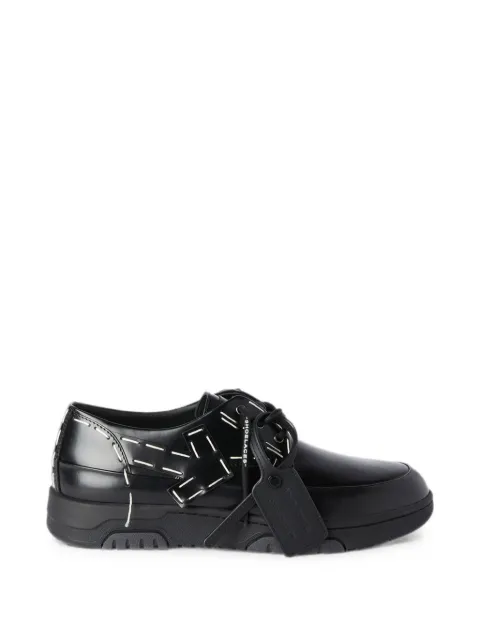 Off-White Out Of Office contrast-stitched derby shoes