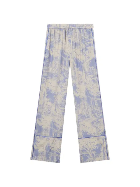 Off-White City Nature Habutai pajamas