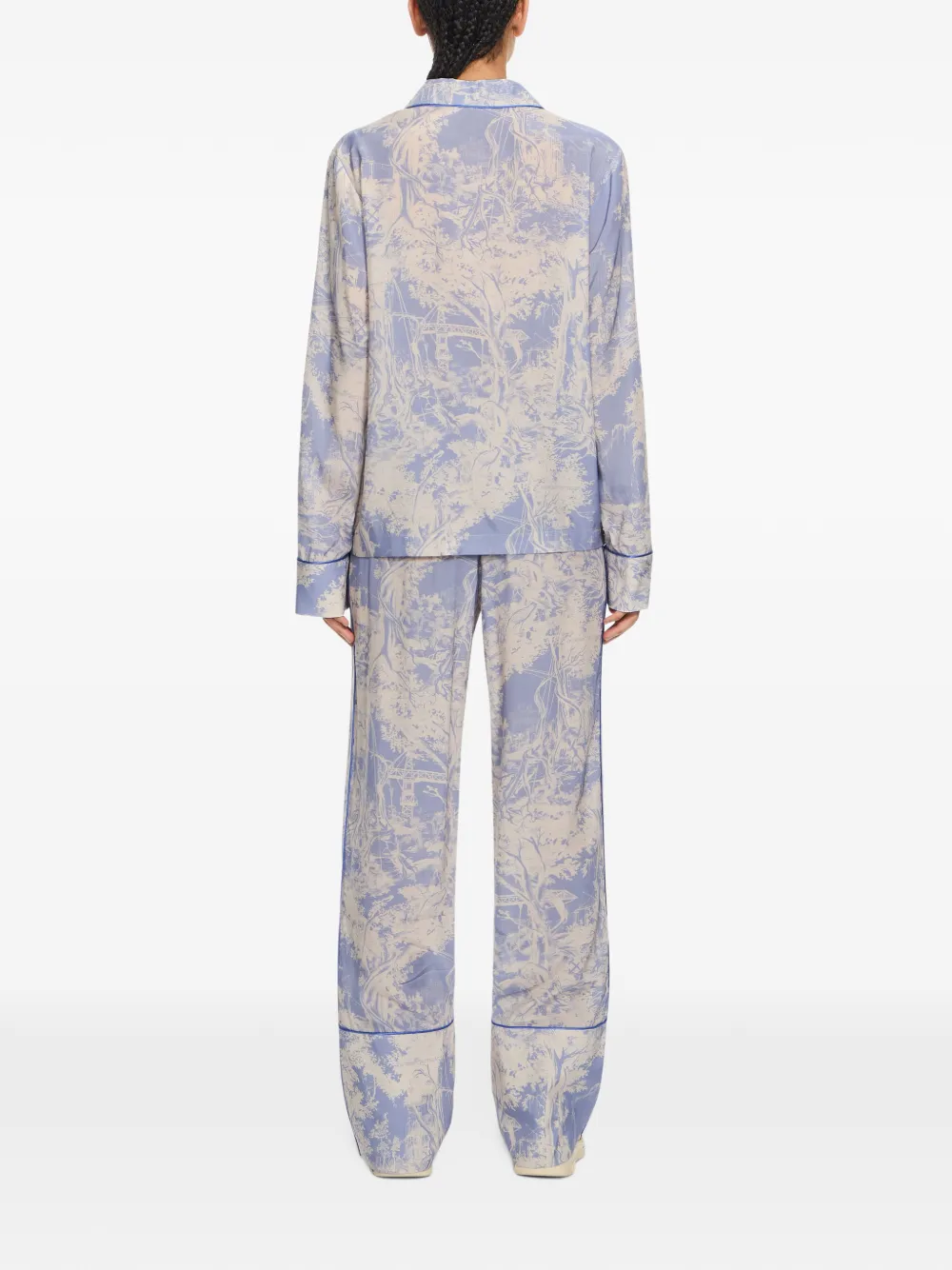 Off-White City broek met print Beige