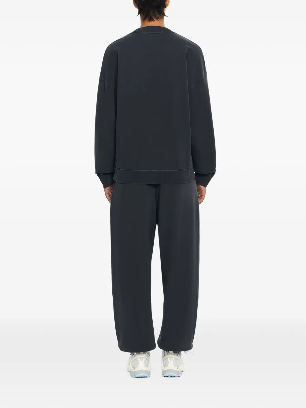 Off-White Laundry Off Stamp oversized sweater met ronde hals Grijs