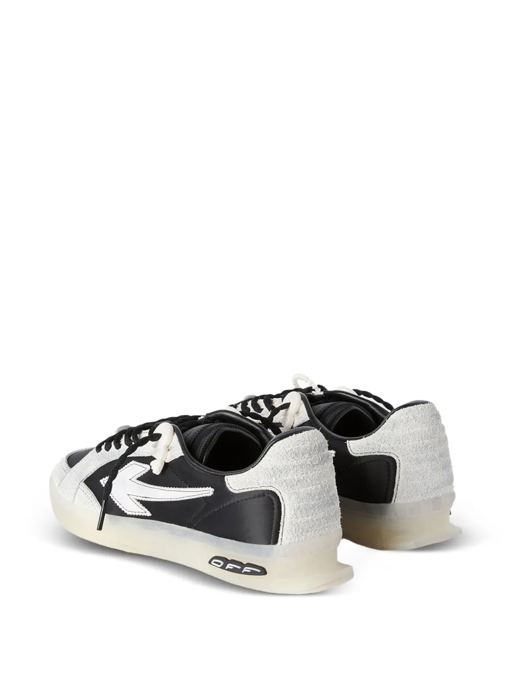 Off-White Sneakers met Arrows-patch Zwart