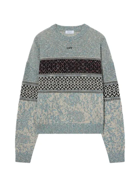 Off-White Persian Arrow knit sweater