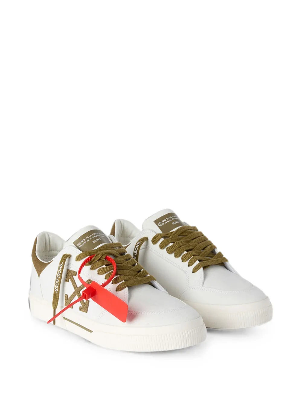 Off-White M-Vulc sneakers met vlakken Wit