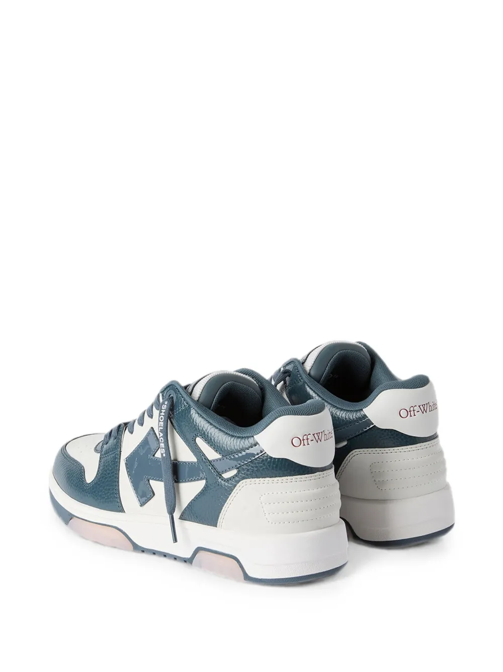 Off-White Leren sneakers Wit