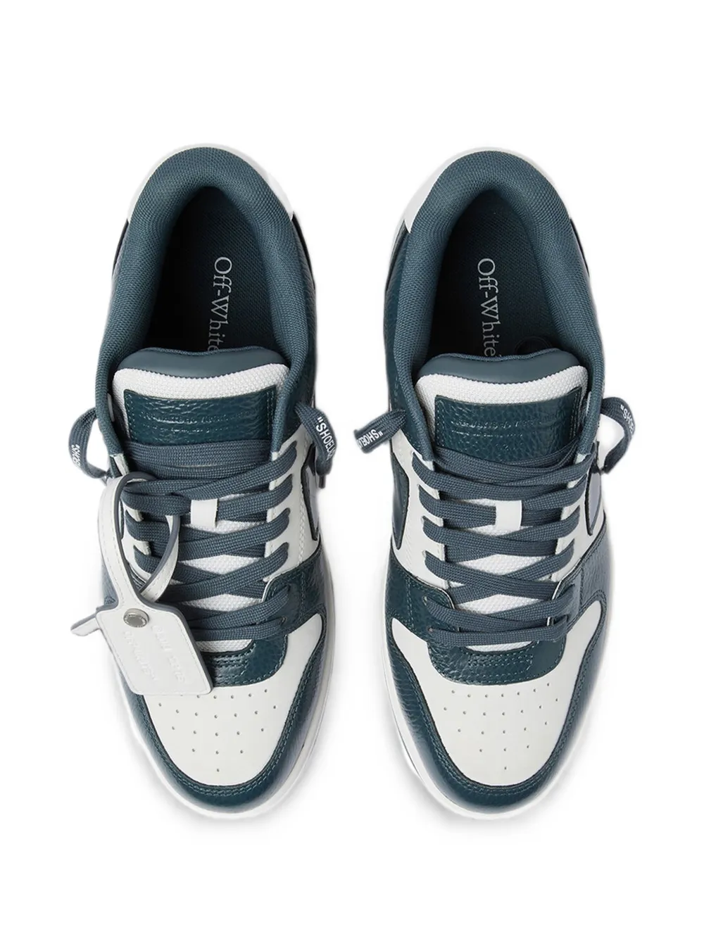 Off-White Leren sneakers Wit