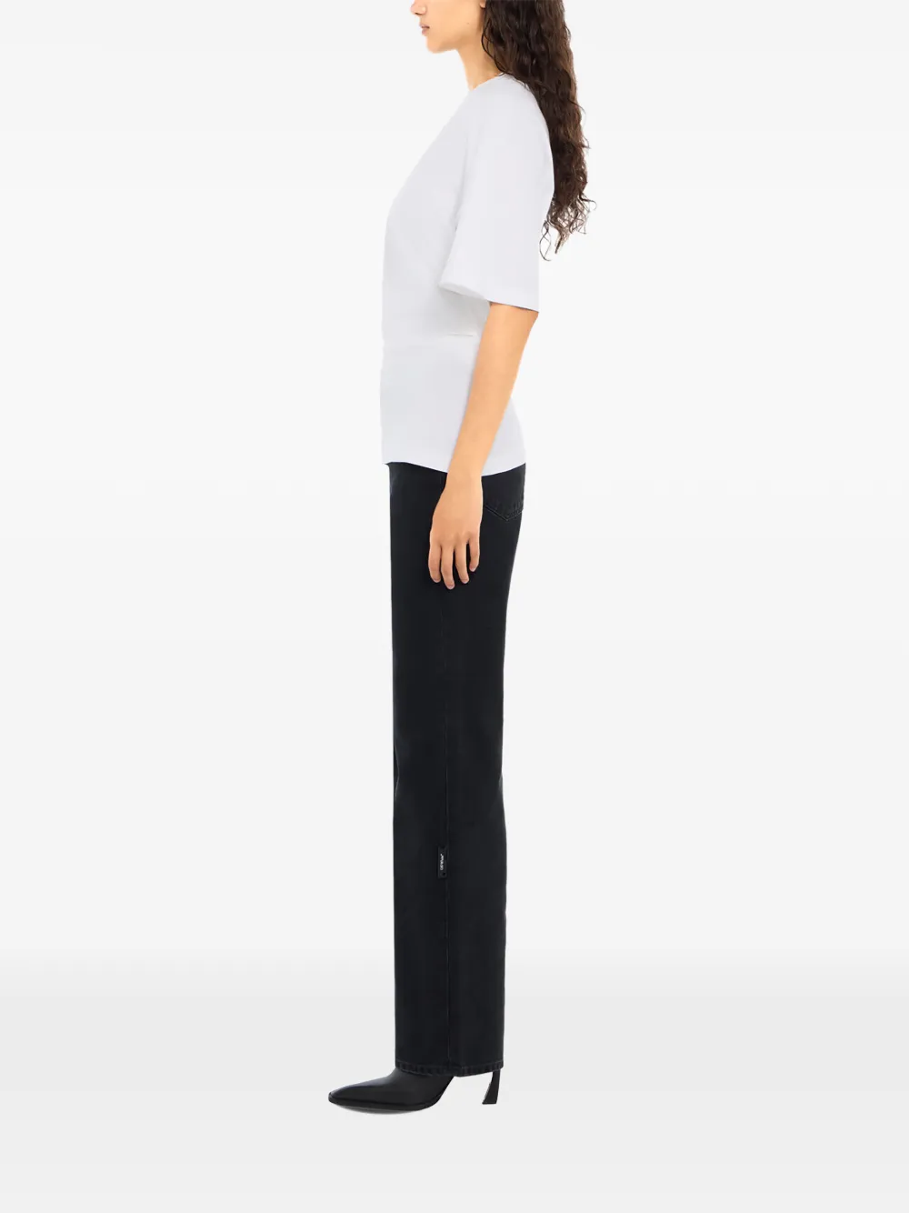Off-White Straight jeans Zwart