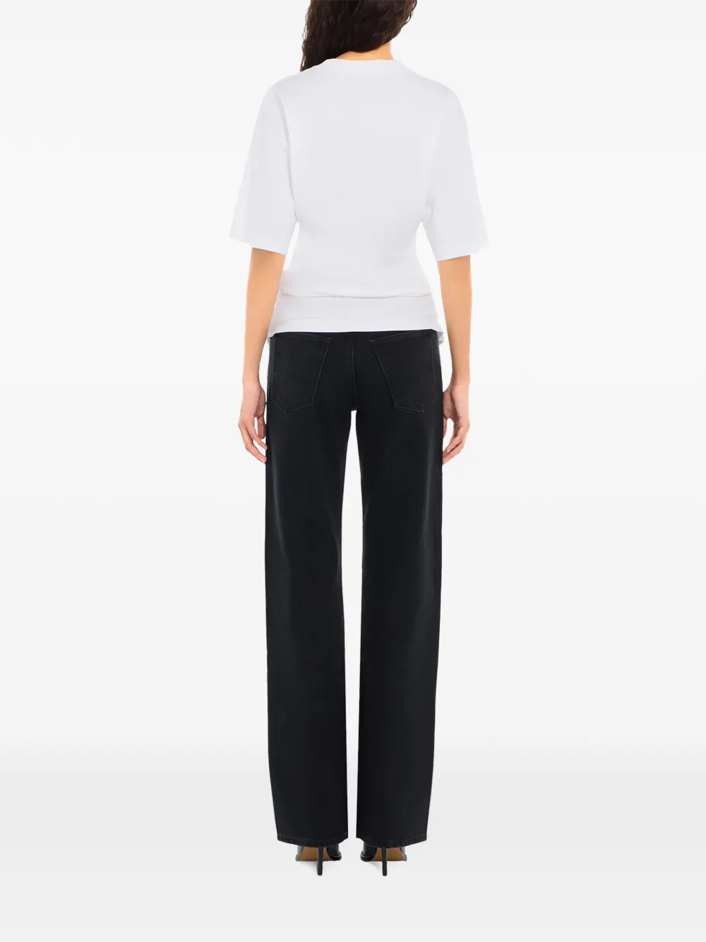 Off-White Straight jeans Zwart