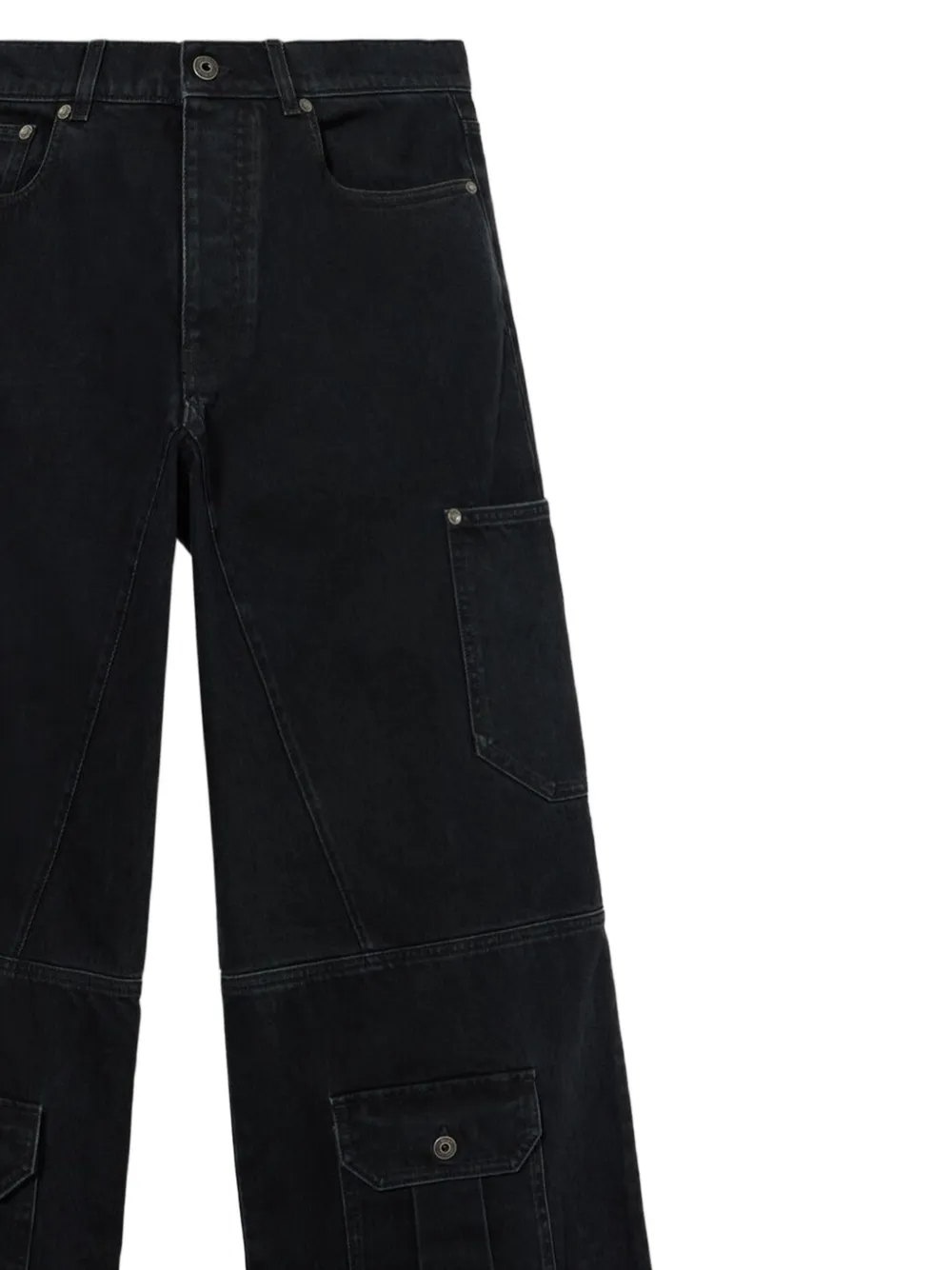 Off-White Half Arrow cargo jeans Zwart