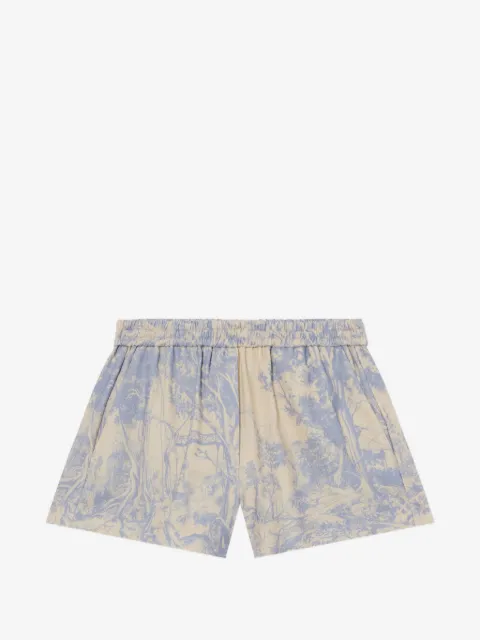 Off-White shorts de pijama City Nature