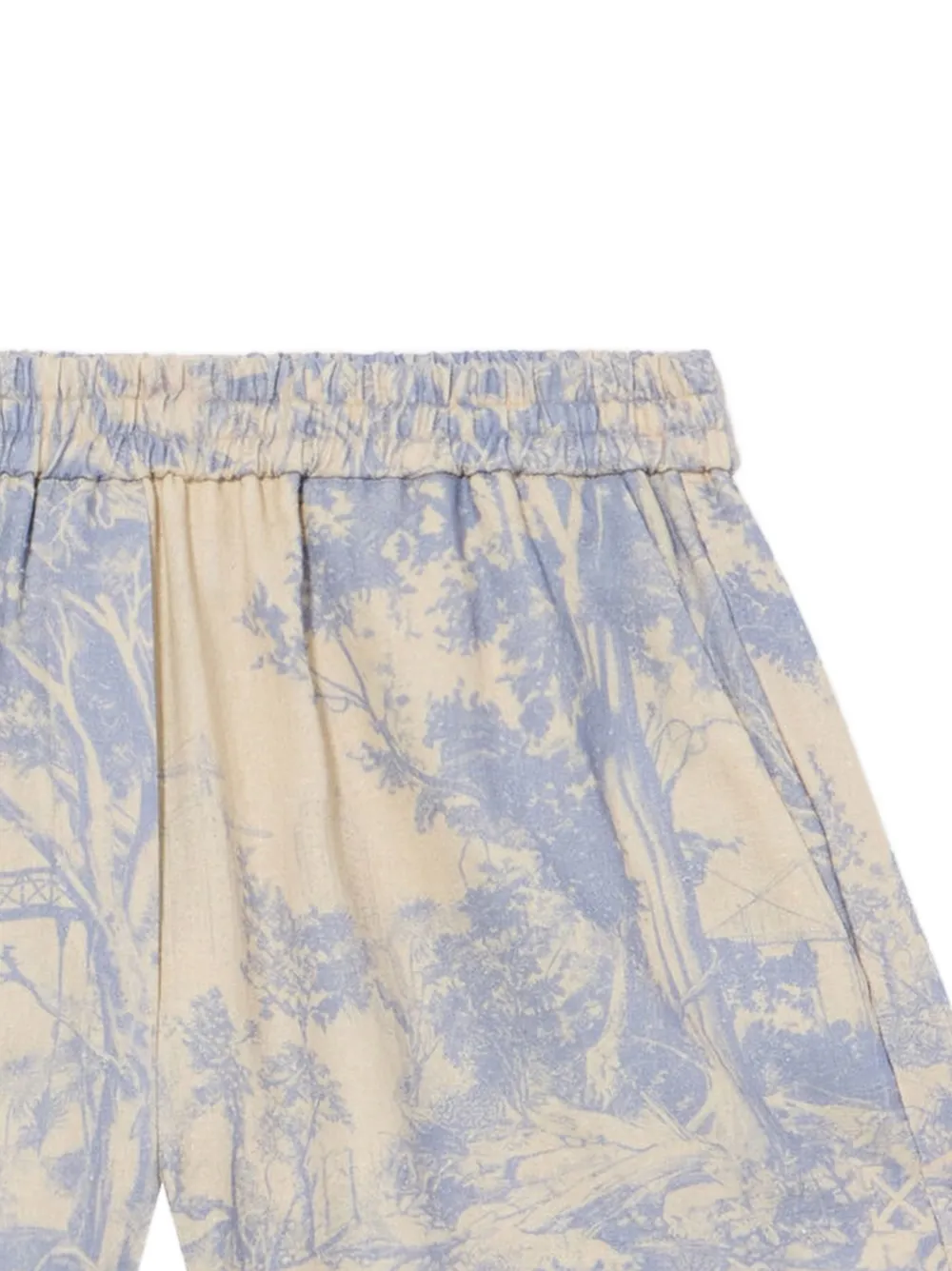 Off-White City Nature pyjamashorts Beige