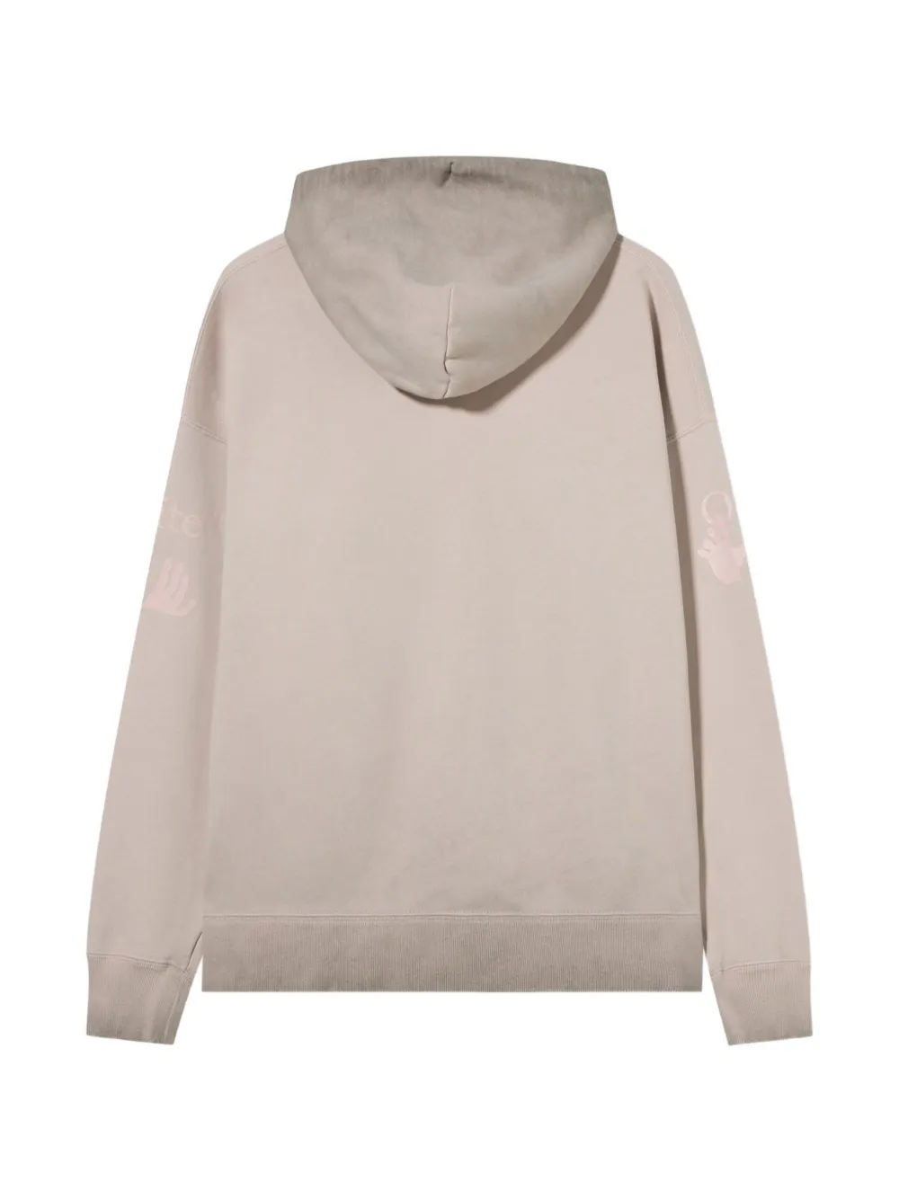 Off-White Swimming Man Skate hoodie Beige