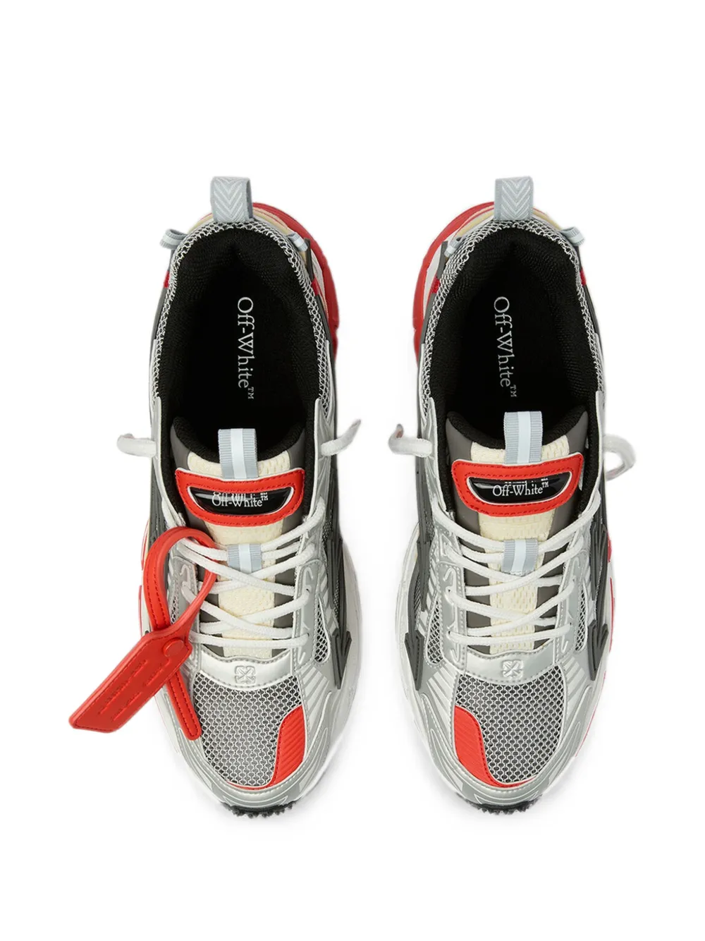 Off-White Sneakers met vlakken Grijs