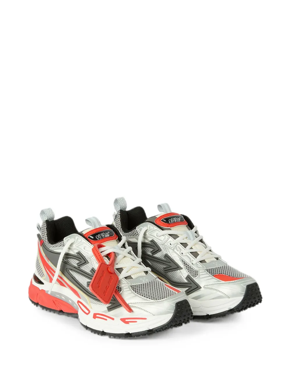 Off-White Sneakers met vlakken Grijs