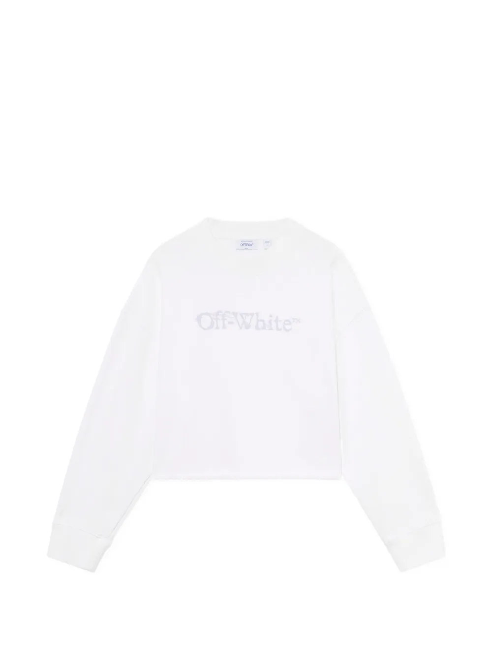 Off-White City Nature Arrow cropped crewneck - Weiß