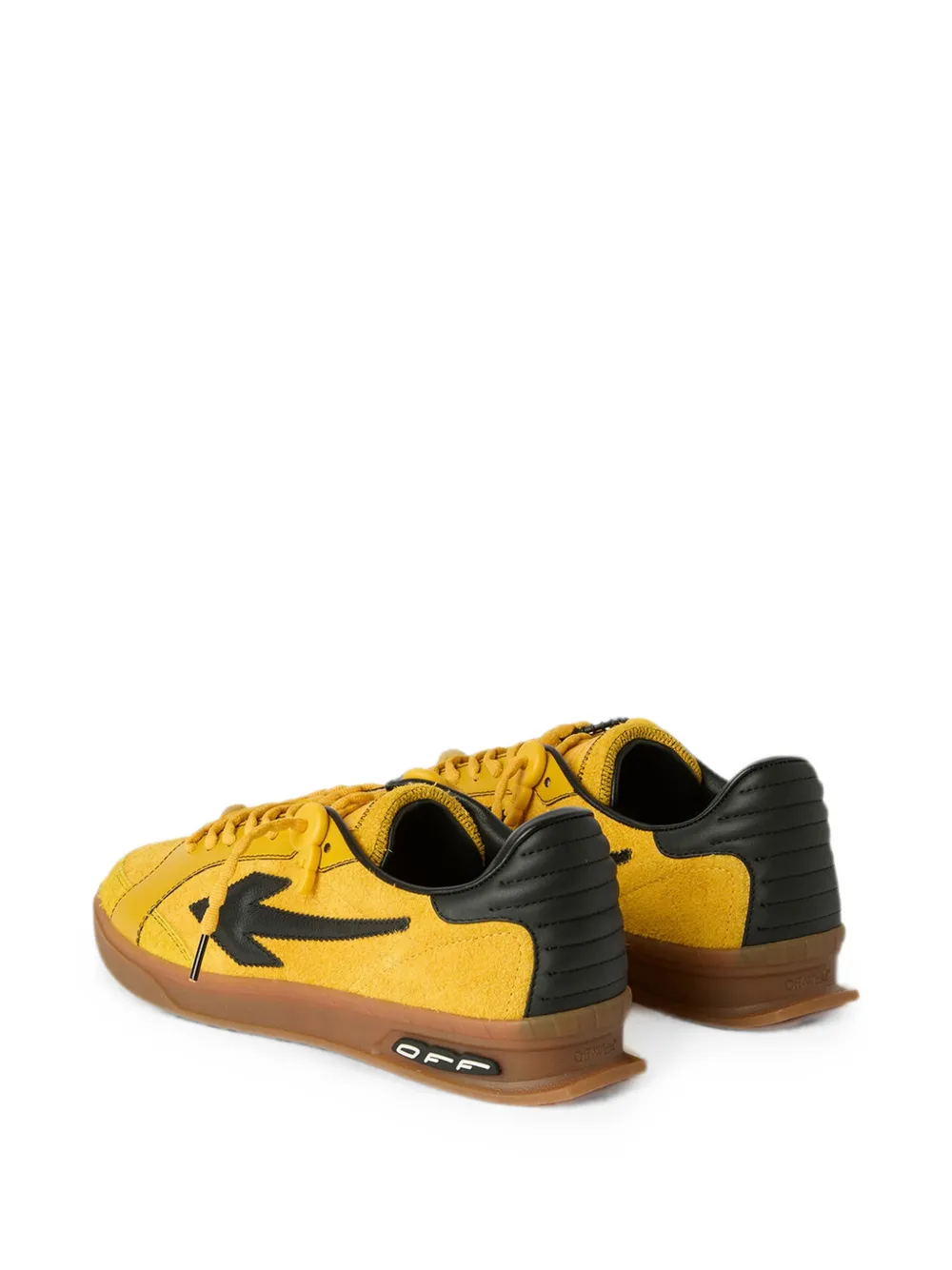 Off-White End Of Play sneakers met vlakken Geel