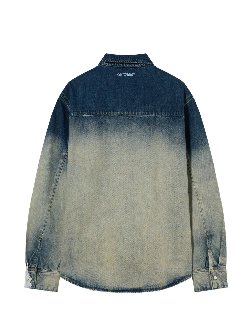 Off-White City Nature regular denim overhemd Blauw