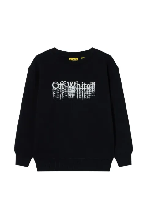 Off-White Kids pull Bookish Stamp en coton