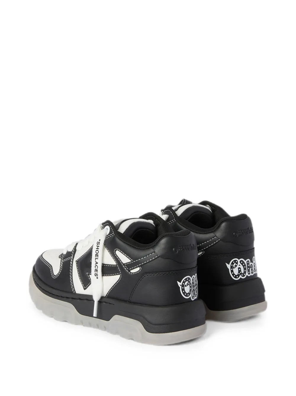 Off-White Out Of Office chunky sneakers Zwart