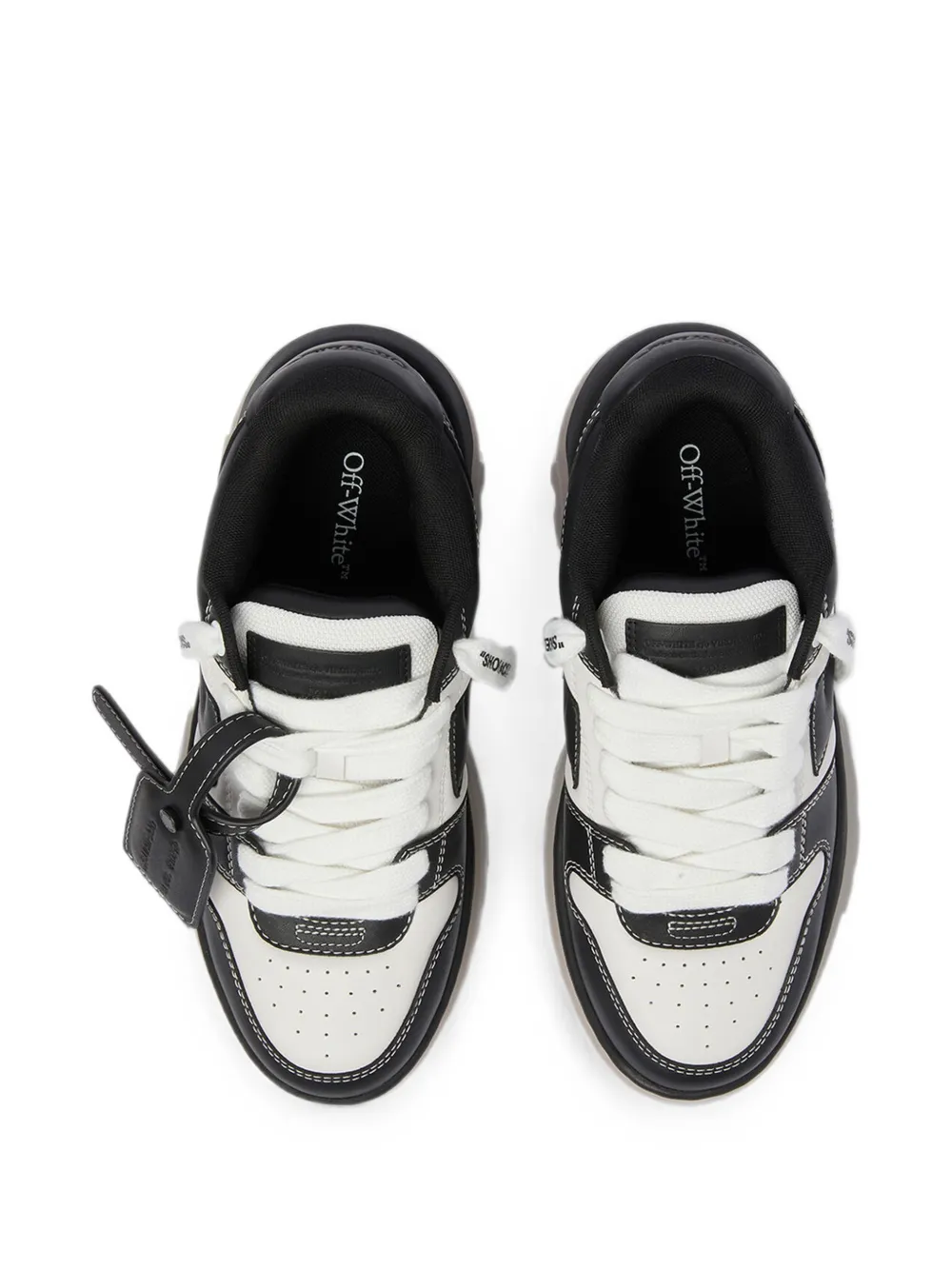 Off-White Out Of Office chunky sneakers Zwart
