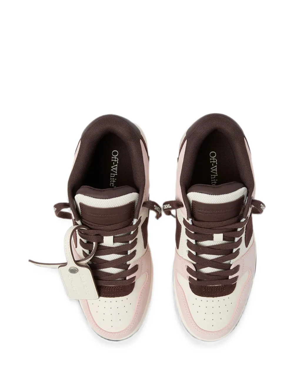 Off-White Out Of Office sneakers Roze