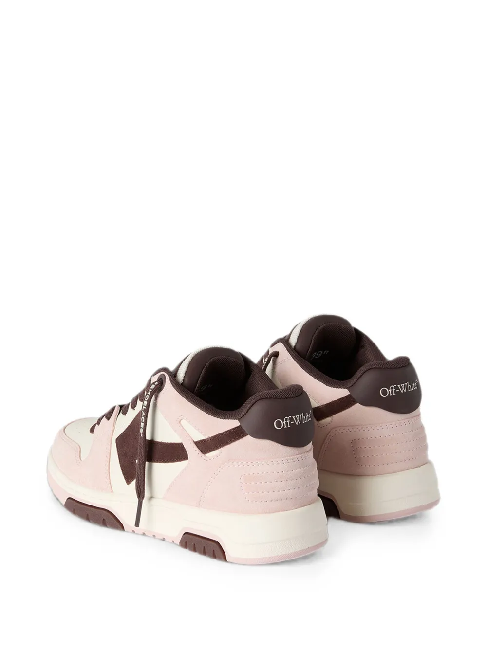 Off-White Out Of Office sneakers Roze