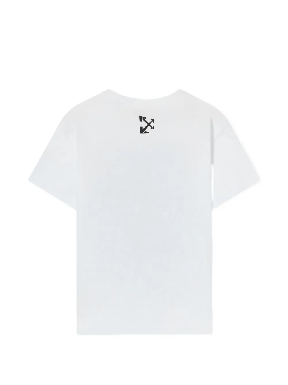 Off-White Kids Arrow Constructive cotton T-shirt Wit