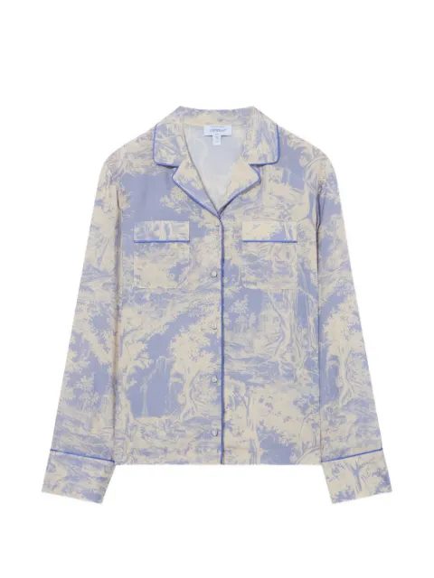 Off-White City Nature Habutai pajamas shirt