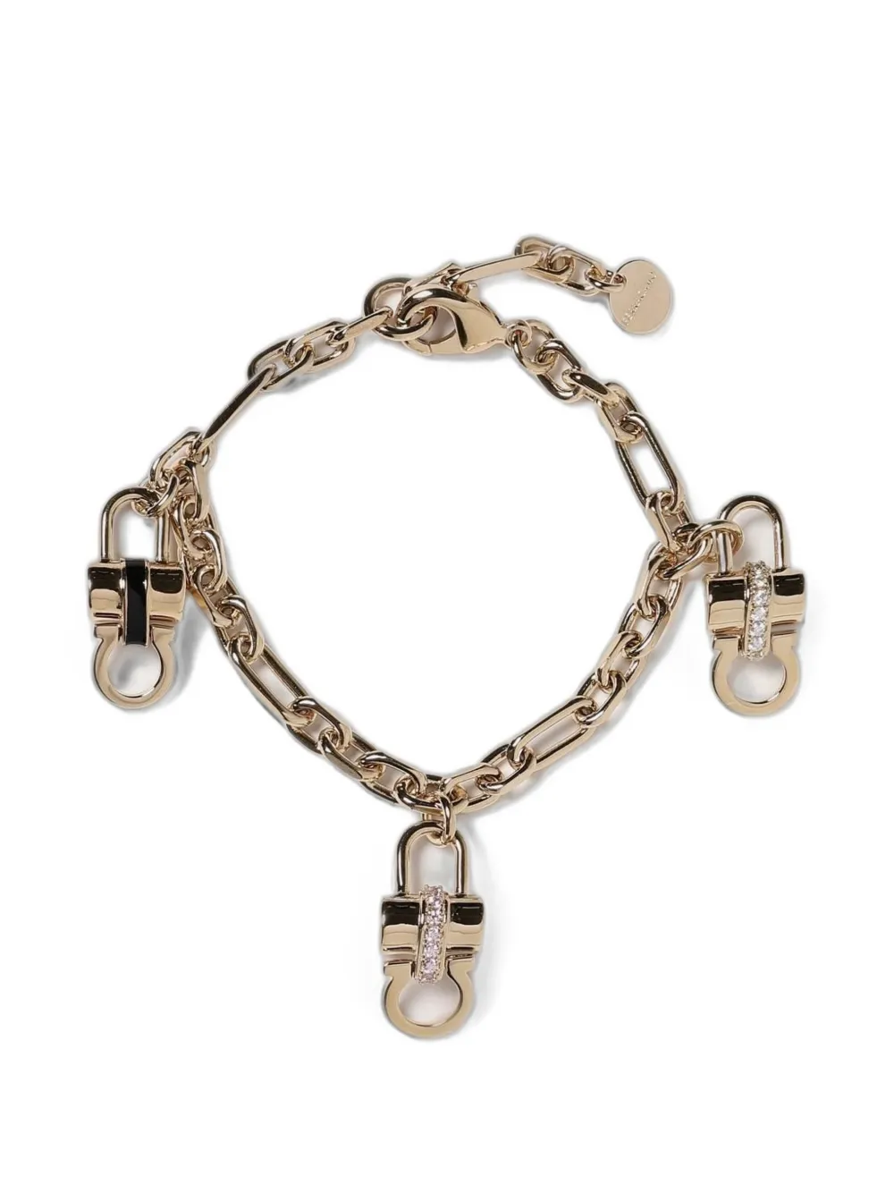 Ferragamo Gancini charm bracelet - Oro