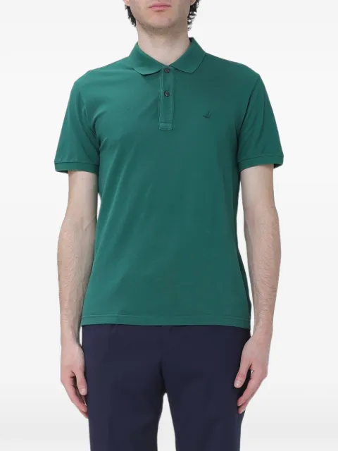 BROOKSFIELD logo-embroidered cotton polo shirt