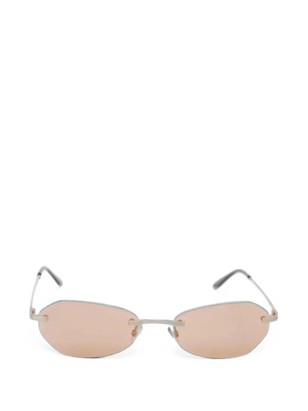 OUR LEGACY Adorable geometric-frame sunglasses - Argento