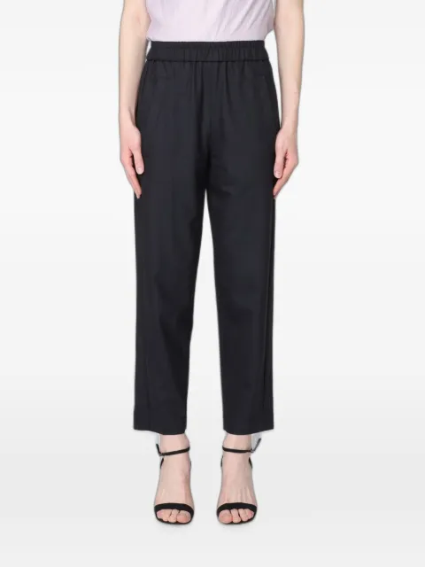 Tela elasticated-waist cropped trousers