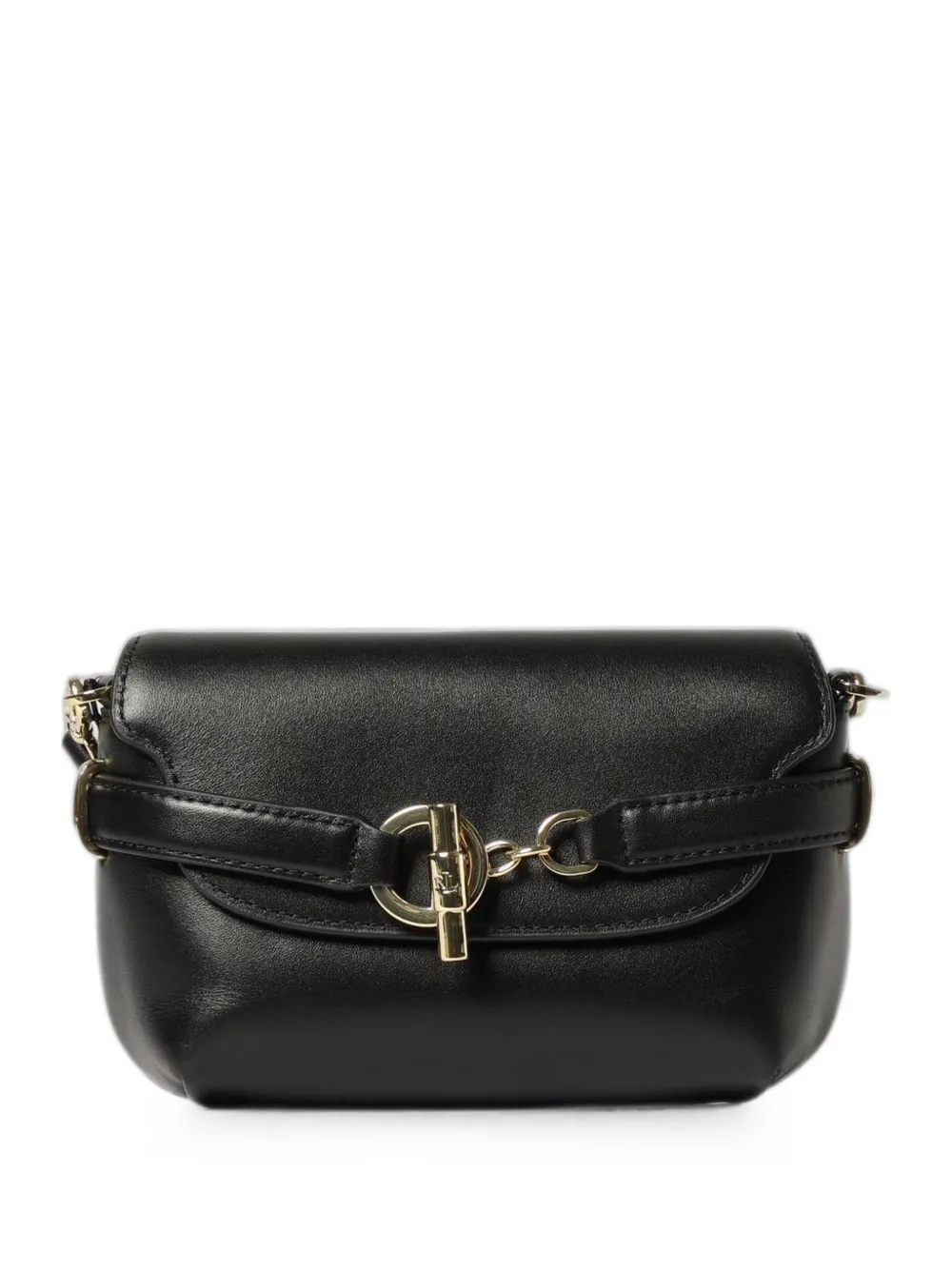 Lauren Ralph Lauren Blaike leather shoulder bag - Black